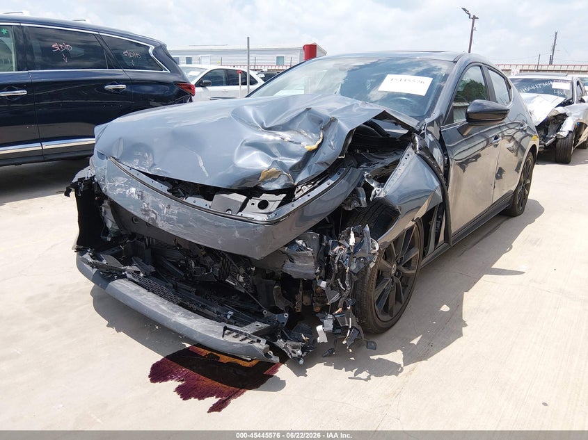 2024 Mazda VIN JM1BPBLMXR1653697 IAAI salvage auction — FRONT END, Salvage (Texas), sold $3,350 on 2026-07-28 (photo 2)