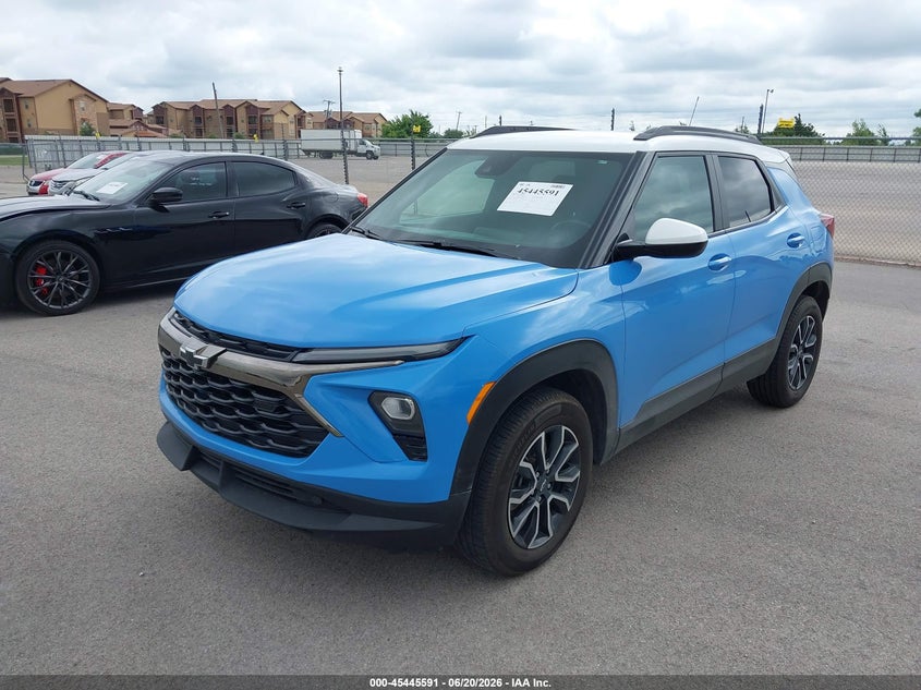 2024 Chevrolet Trailblazer VIN KL79MSSL0RB153698 IAAI salvage auction — RIGHT FRONT, Original (Texas), sold $7,550 on 2026-07-17 (photo 2)