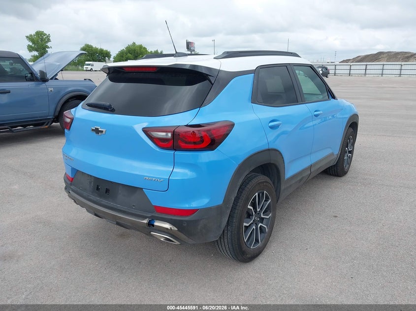 2024 Chevrolet Trailblazer VIN KL79MSSL0RB153698 IAAI salvage auction — RIGHT FRONT, Original (Texas), sold $7,550 on 2026-07-17 (photo 4)