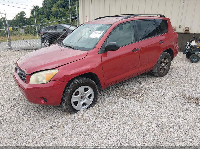 2007 Toyota Rav4 VIN JTMZD33V675077912 IAAI salvage auction — FRONT & REAR, Salvage (Kentucky), sold $1,350 on 2026-07-28 (photo 2)