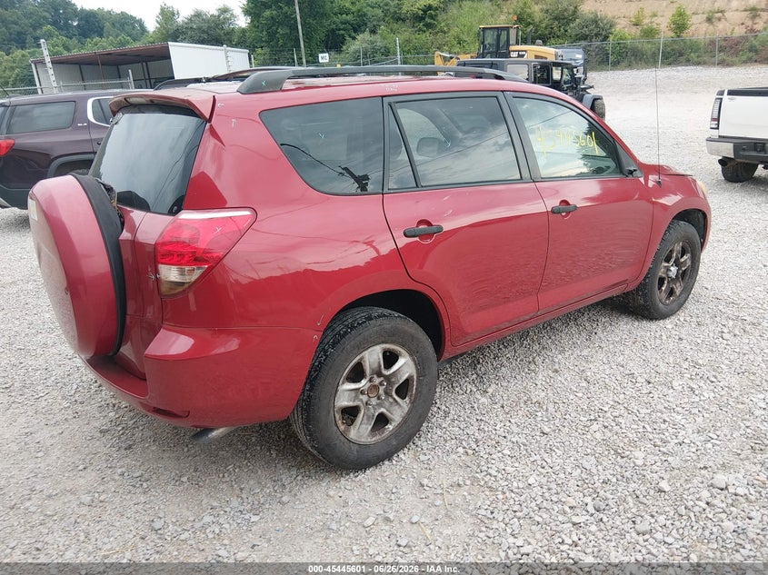 2007 Toyota Rav4 VIN JTMZD33V675077912 IAAI salvage auction — FRONT & REAR, Salvage (Kentucky), sold $1,350 on 2026-07-28 (photo 4)