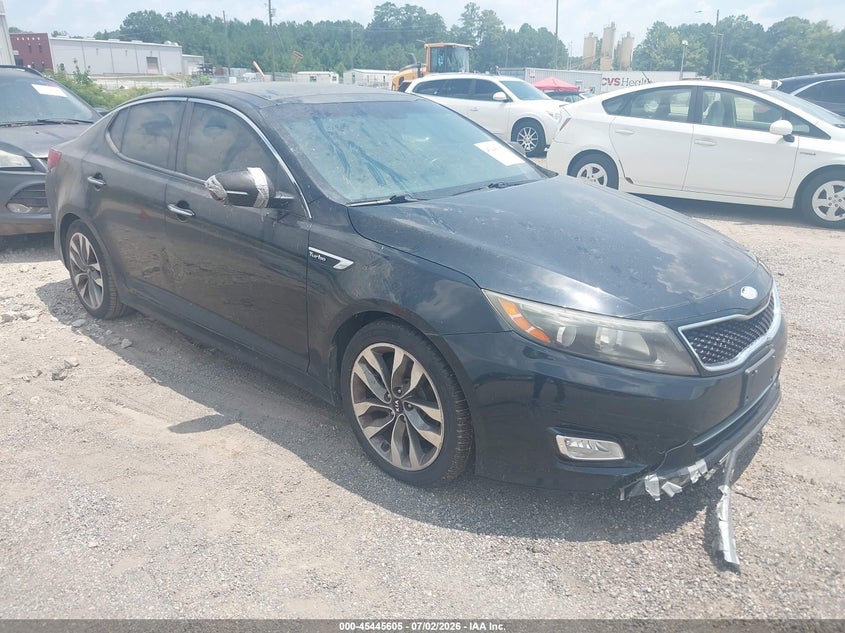2014 Kia Optima VIN 5XXGR4A68EG298401 IAAI salvage auction — NORMAL WEAR, Clear (Alabama), sold $275 on 2026-07-22 (photo 1)