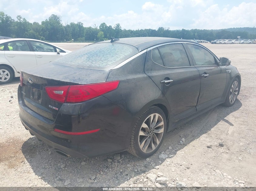 2014 Kia Optima VIN 5XXGR4A68EG298401 IAAI salvage auction — NORMAL WEAR, Clear (Alabama), sold $275 on 2026-07-22 (photo 4)