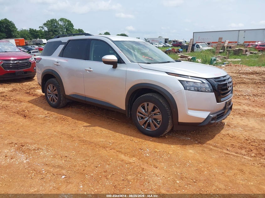 2025 Nissan Pathfinder VIN 5N1DR3BC3SC292871 IAAI salvage auction — HAIL, Clear (Missouri), sold $13,200 on 2026-07-31 (photo 1)