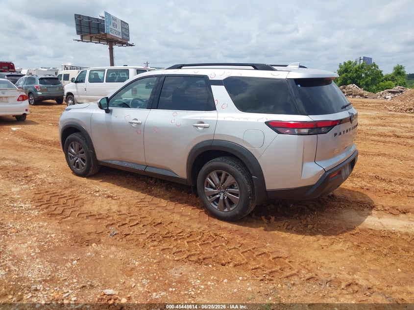 2025 Nissan Pathfinder VIN 5N1DR3BC3SC292871 IAAI salvage auction — HAIL, Clear (Missouri), sold $3,600 on 2026-07-31 (photo 3)