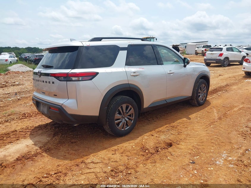 2025 Nissan Pathfinder VIN 5N1DR3BC3SC292871 IAAI salvage auction — HAIL, Clear (Missouri), sold $13,200 on 2026-07-31 (photo 4)