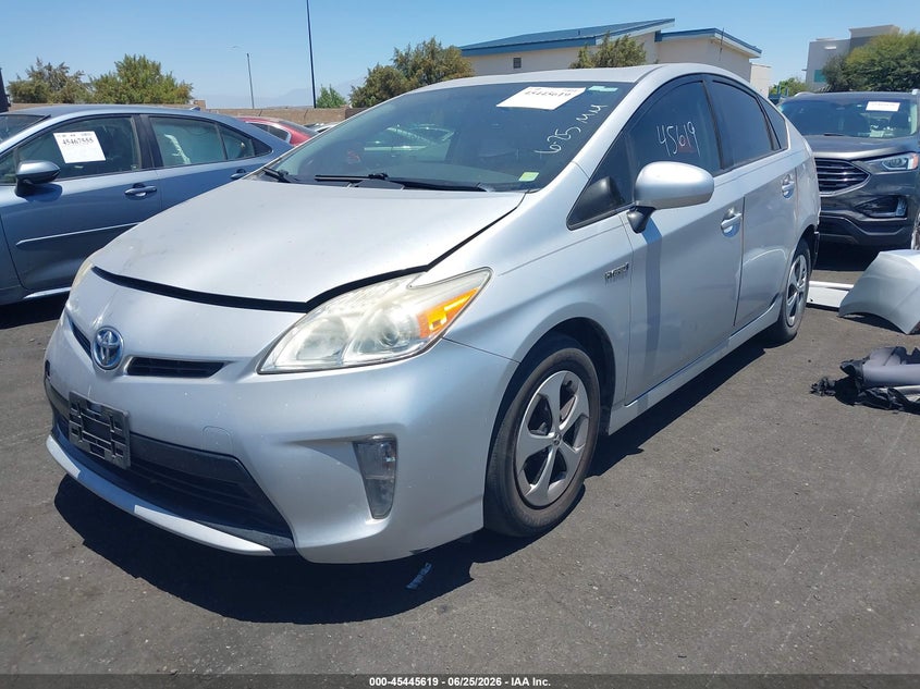 2014 Toyota Prius VIN JTDKN3DU7E0394404 IAAI salvage auction — REAR END, Wait Title, sold $1,700 on 2026-08-16 (photo 2)