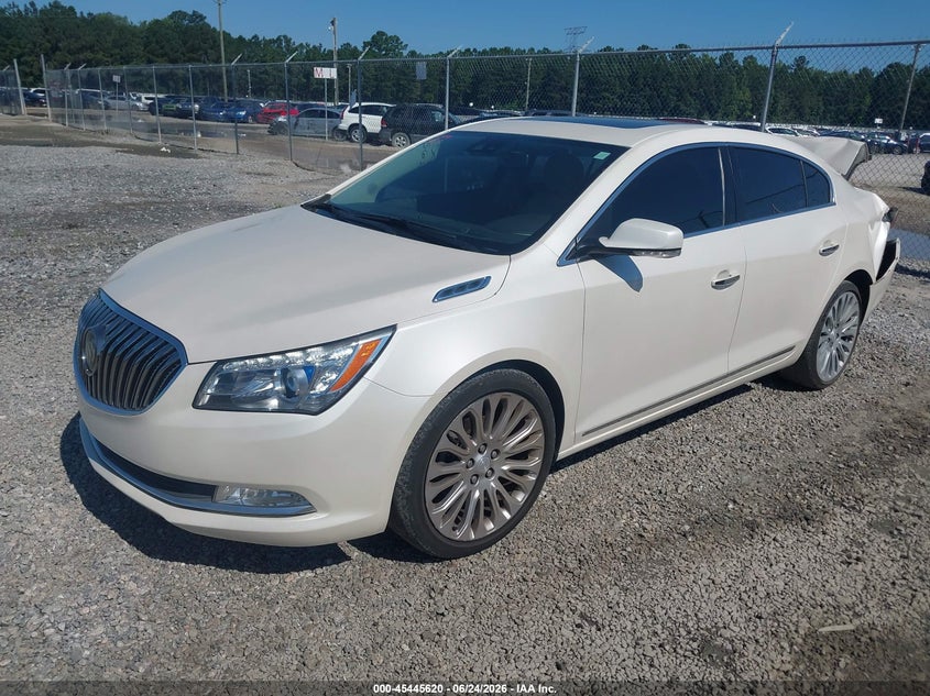 2014 Buick Lacrosse VIN 1G4GF5G36EF221600 IAAI salvage auction — REAR END, Salvage Title, sold $1,100 on 2026-07-29 (photo 2)