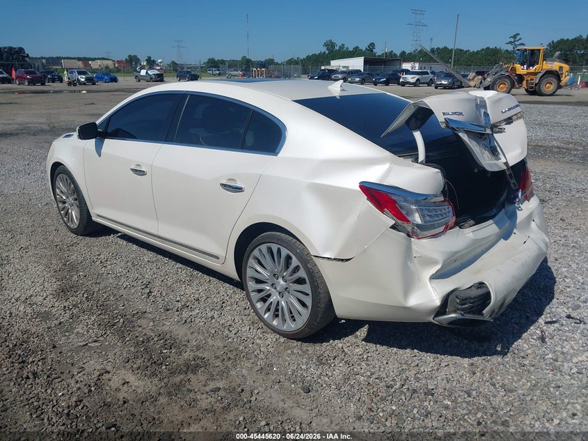 2014 Buick Lacrosse VIN 1G4GF5G36EF221600 IAAI salvage auction — REAR END, Salvage Title, sold $1,100 on 2026-07-29 (photo 3)