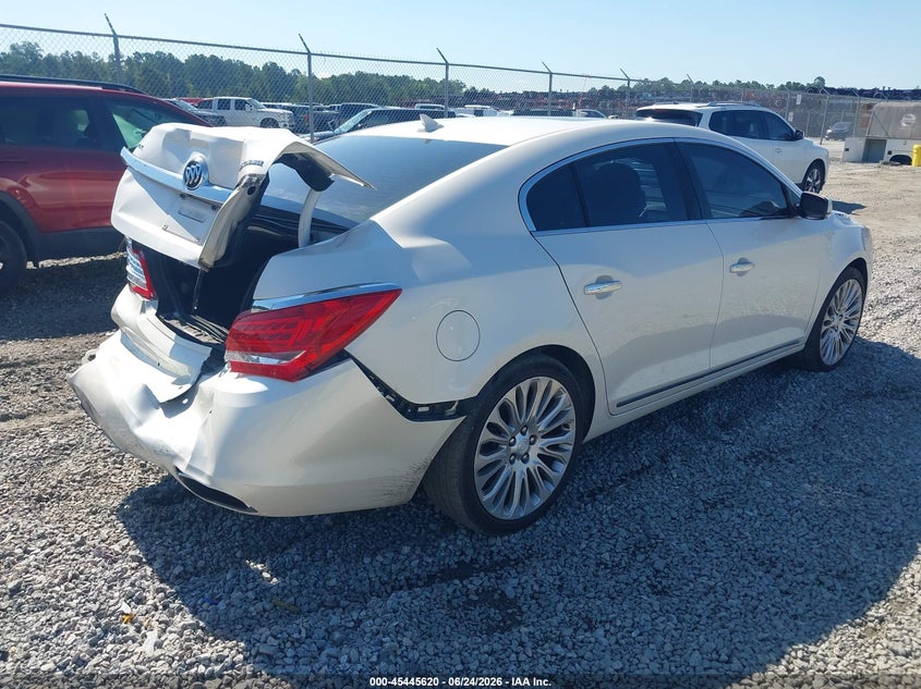 2014 Buick Lacrosse VIN 1G4GF5G36EF221600 IAAI salvage auction — REAR END, Salvage Title, sold $1,100 on 2026-07-29 (photo 4)