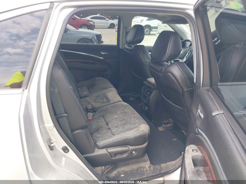 2014 Acura Mdx VIN 5FRYD4H82EB033159 IAAI salvage auction — WATER/FLOOD, Salvage (Texas), sold $1,300 on 2026-07-31 (photo 8)
