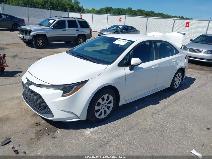 2021 Toyota Corolla VIN 5YFEPMAE3MP159755 IAAI salvage auction — REAR END, Salvage Title, sold $4,350 on 2026-07-30 (photo 2)