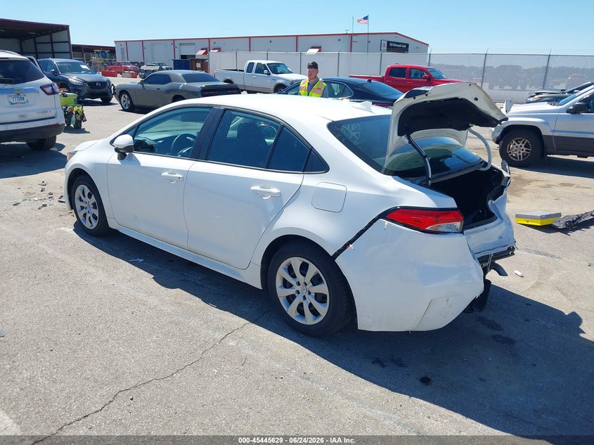 2021 Toyota Corolla VIN 5YFEPMAE3MP159755 IAAI salvage auction — REAR END, Salvage Title, sold $4,350 on 2026-07-30 (photo 3)