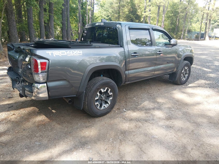 2023 Toyota Tacoma VIN 3TMCZ5AN6PM553317 IAAI salvage auction — REAR END, Salvage (Virginia), sold $20,100 on 2026-07-09 (photo 4)