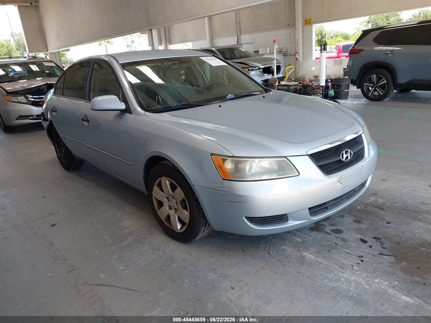 2007 Hyundai Sonata VIN 5NPET46C37H258077 IAAI salvage auction — REAR END, Rebuildable (Florida), sold $925 on 2026-07-12 (photo 1)
