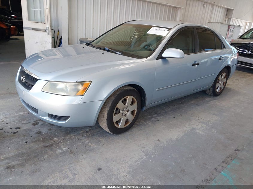 2007 Hyundai Sonata VIN 5NPET46C37H258077 IAAI salvage auction — REAR END, Rebuildable (Florida), sold $925 on 2026-07-12 (photo 2)