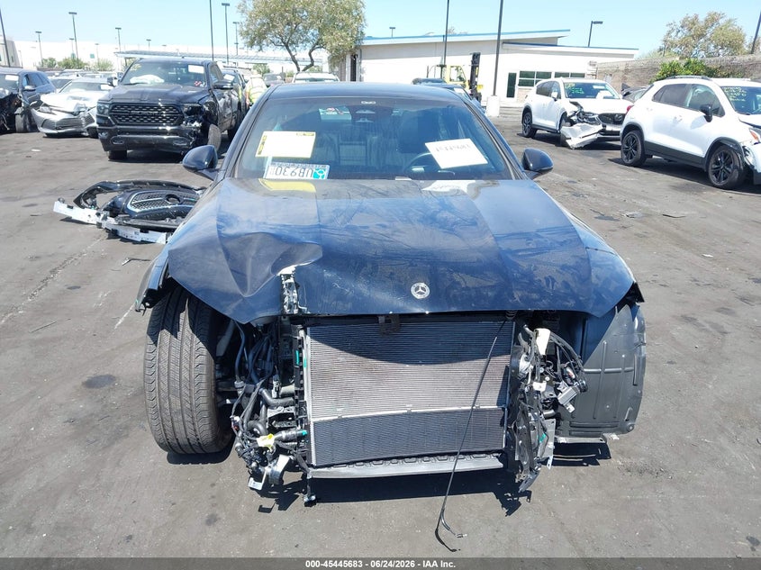 2026 Mercedes-benz E-klasse VIN W1KLF4GB9TA224558 IAAI salvage auction — FRONT END, Salvage Title, sold $5,100 on 2026-07-24 (photo 6)
