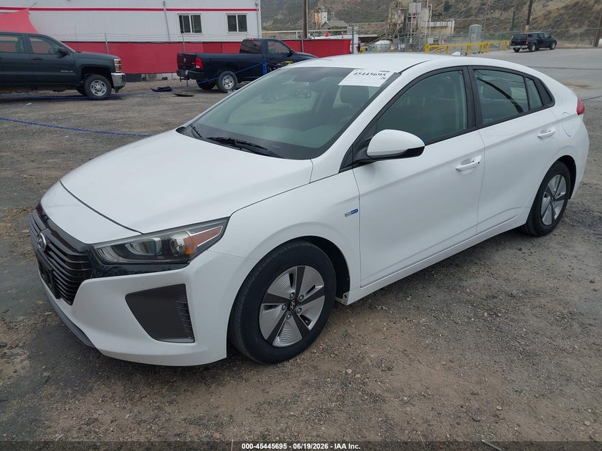 2019 Hyundai Ioniq hybrid VIN KMHC65LC2KU108013 IAAI salvage auction — NORMAL WEAR, Sf97 (California), sold $5,600 on 2026-07-28 (photo 2)