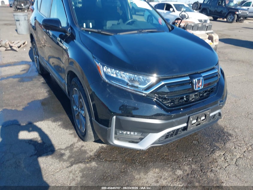 2021 Honda Cr-v VIN 7FART6H5XME018535 IAAI salvage auction — REAR END, Salvage (California), sold $12,200 on 2026-07-15 (photo 1)