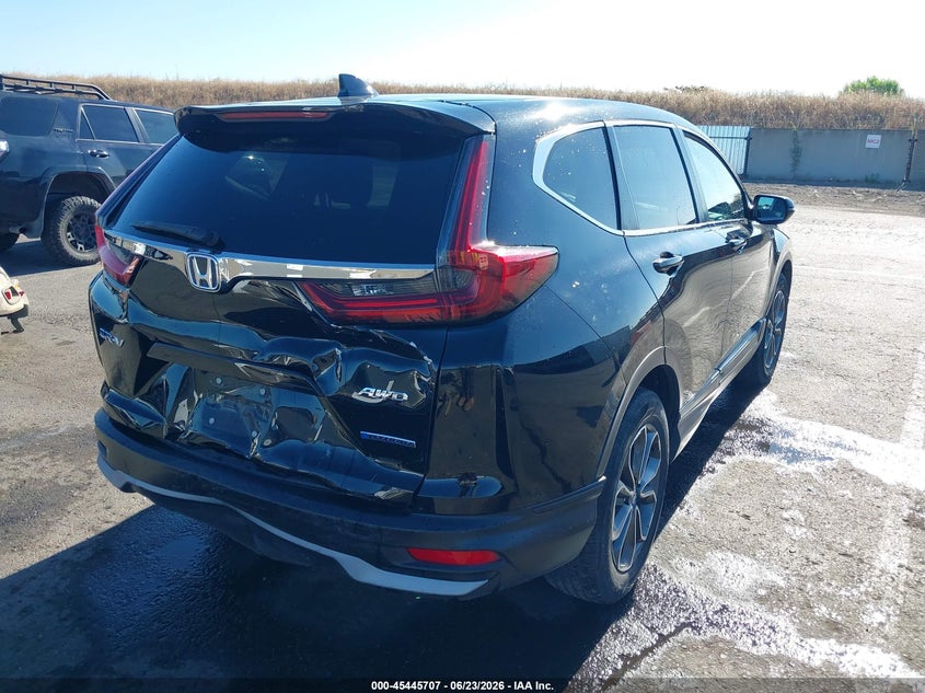 2021 Honda Cr-v VIN 7FART6H5XME018535 IAAI salvage auction — REAR END, Salvage (California), sold $12,200 on 2026-07-15 (photo 4)
