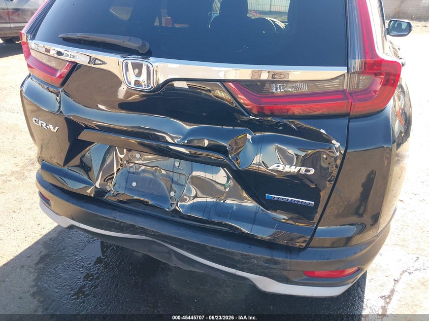 2021 Honda Cr-v VIN 7FART6H5XME018535 IAAI salvage auction — REAR END, Salvage (California), sold $12,200 on 2026-07-15 (photo 6)