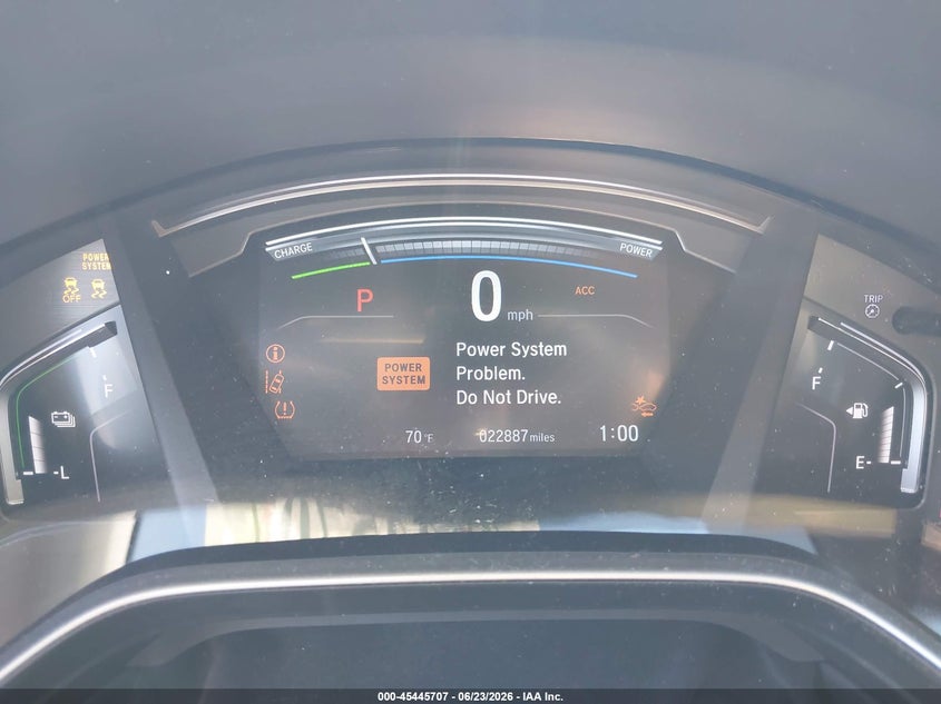 2021 Honda Cr-v VIN 7FART6H5XME018535 IAAI salvage auction — REAR END, Salvage (California), sold $12,200 on 2026-07-15 (photo 7)