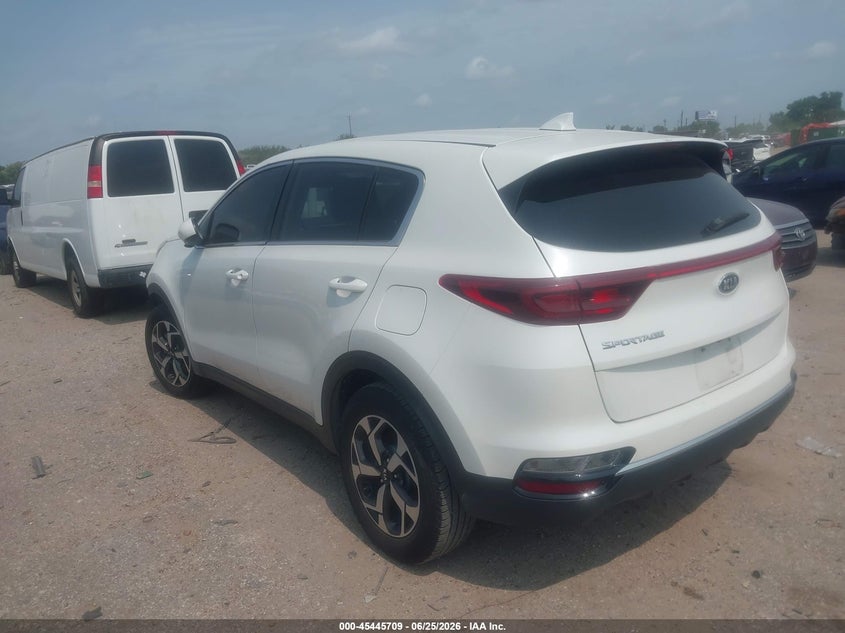 2021 Kia Sportage VIN KNDPM3AC8M7935521 IAAI salvage auction — FRONT END, Salvage (Texas), sold $2,750 on 2026-07-22 (photo 3)
