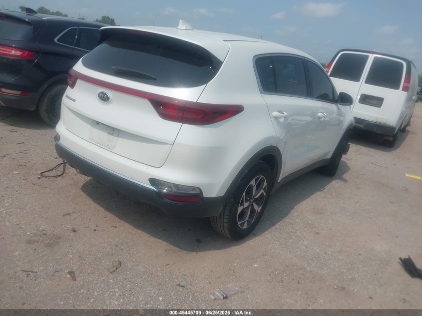 2021 Kia Sportage VIN KNDPM3AC8M7935521 IAAI salvage auction — FRONT END, Salvage (Texas), sold $2,750 on 2026-07-22 (photo 4)