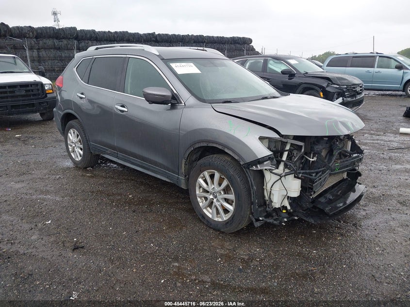 2017 Nissan Rogue VIN KNMAT2MV4HP505670 IAAI salvage auction — FRONT END, Salvage (Pennsylvania), sold $1,775 on 2026-07-10 (photo 1)