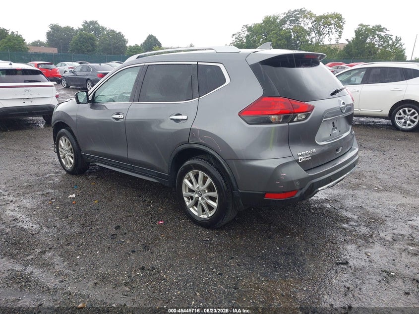 2017 Nissan Rogue VIN KNMAT2MV4HP505670 IAAI salvage auction — FRONT END, Salvage (Pennsylvania), sold $1,775 on 2026-07-10 (photo 3)