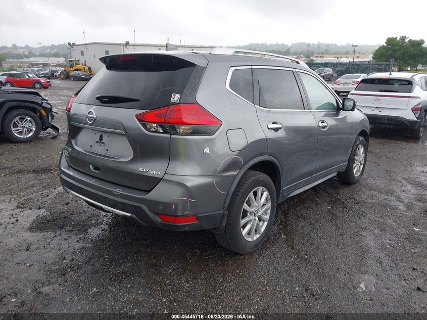 2017 Nissan Rogue VIN KNMAT2MV4HP505670 IAAI salvage auction — FRONT END, Salvage (Pennsylvania), sold $1,775 on 2026-07-10 (photo 4)