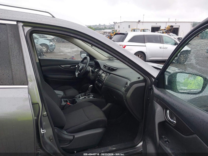 2017 Nissan Rogue VIN KNMAT2MV4HP505670 IAAI salvage auction — FRONT END, Salvage (Pennsylvania), sold $1,775 on 2026-07-10 (photo 5)
