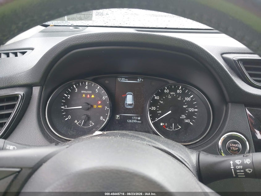 2017 Nissan Rogue VIN KNMAT2MV4HP505670 IAAI salvage auction — FRONT END, Salvage (Pennsylvania), sold $1,775 on 2026-07-10 (photo 7)