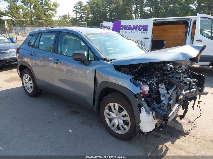 2026 Toyota Corolla cross VIN 7MUAAABG0TV166916 IAAI salvage auction — FRONT END, Mv-907A (New York), sold $4,150 on 2026-08-01 (photo 1)