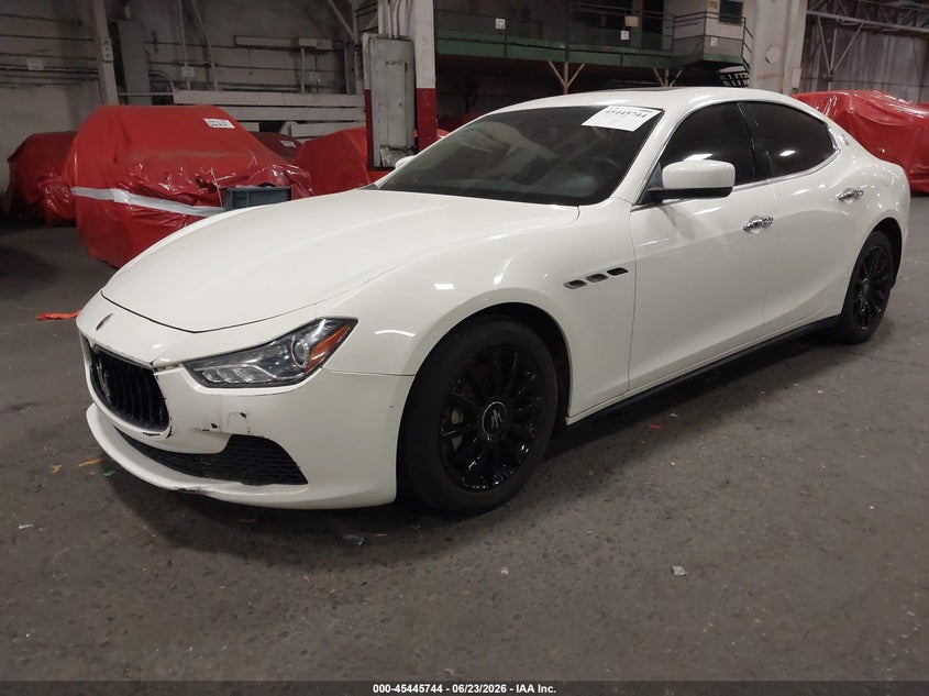 2014 Maserati Ghibli VIN ZAM57XSA5E1090095 IAAI salvage auction — NORMAL WEAR, Clear-Dealer Only (Washington), sold $2,900 on 2026-07-09 (photo 2)