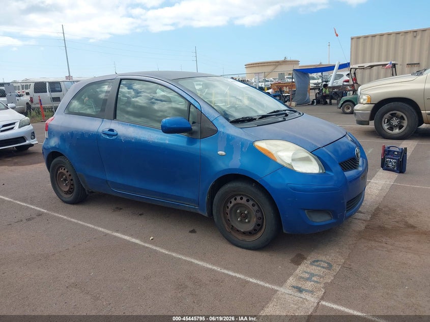 2010 Toyota Yaris VIN JTDJT4K38A5290521 IAAI salvage auction — NORMAL WEAR, Clear (Hawaii), sold $125 on 2026-07-28 (photo 1)