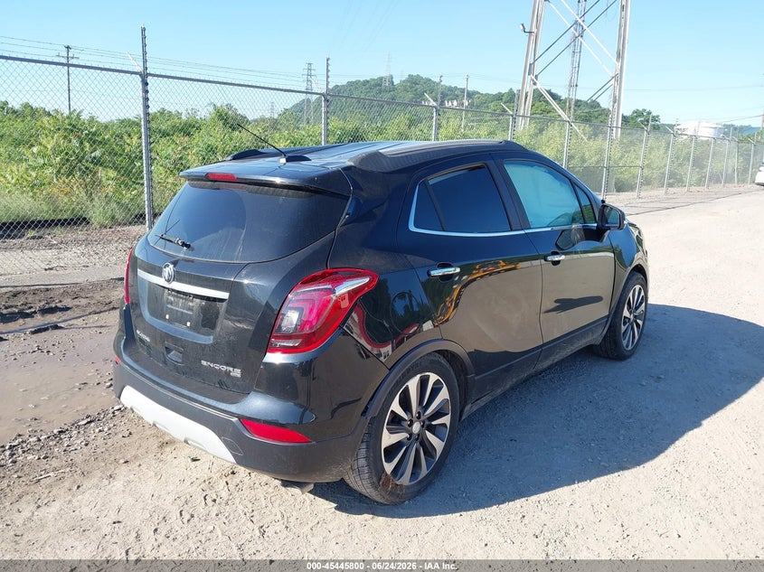 2018 Buick Encore VIN KL4CJGSB6JB584339 IAAI salvage auction — ROOF, Salvage (Pennsylvania), sold $1,000 on 2026-07-14 (photo 4)