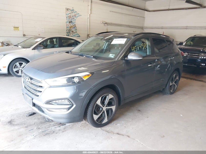 2016 Hyundai Tucson VIN KM8J3CA28GU048826 IAAI salvage auction — NORMAL WEAR, Clear (Minnesota), sold $3,575 on 2026-07-08 (photo 2)