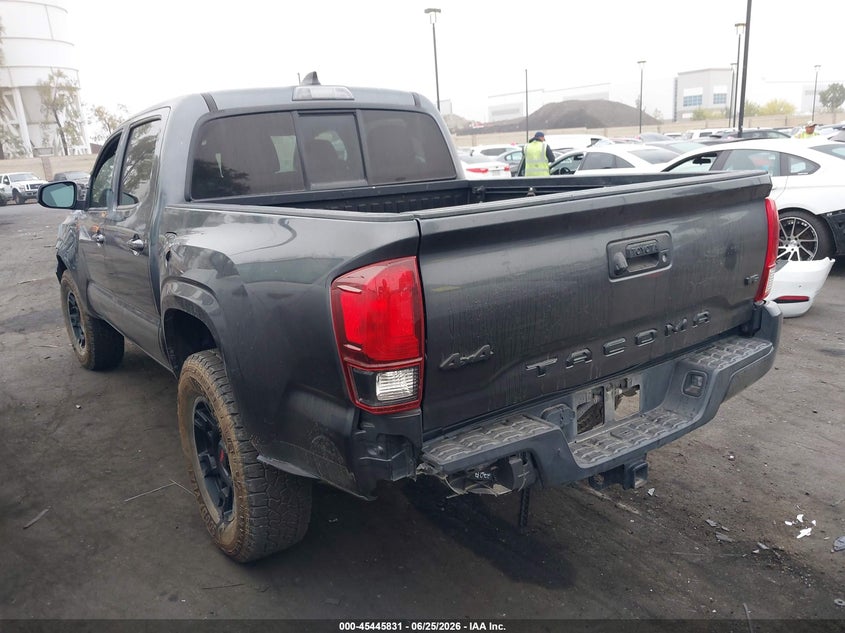 2020 Toyota Tacoma VIN 3TMCZ5AN1LM365881 IAAI salvage auction — FRONT & REAR, Salvage Certificate (California), sold $14,400 on 2026-07-31 (photo 3)