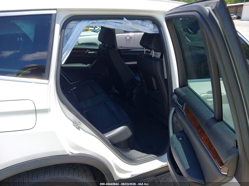 2016 BMW X3 VIN 5UXWY3C52G0N87354 IAAI salvage auction — FRONT END, Salvage Title, sold $25 on 2026-07-31 (photo 8)