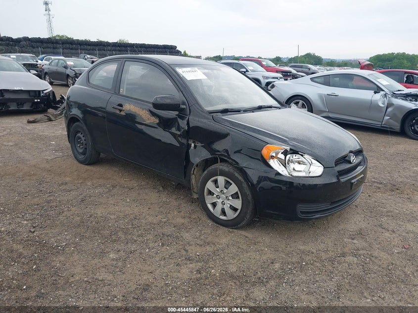 2010 Hyundai Accent VIN KMHCM3AC0AU167718 IAAI salvage auction — RIGHT FRONT, Salvage (Pennsylvania), sold $225 on 2026-07-17 (photo 1)