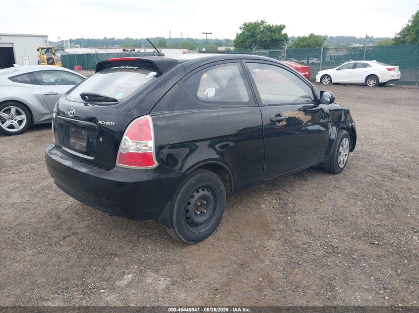 2010 Hyundai Accent VIN KMHCM3AC0AU167718 IAAI salvage auction — RIGHT FRONT, Salvage (Pennsylvania), sold $225 on 2026-07-17 (photo 4)