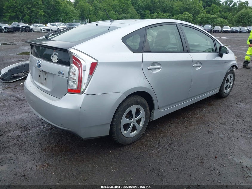 2012 Toyota Prius VIN JTDKN3DU1C5430068 IAAI salvage auction — FRONT END, Salvage (Idaho), sold $1,400 on 2026-07-15 (photo 4)