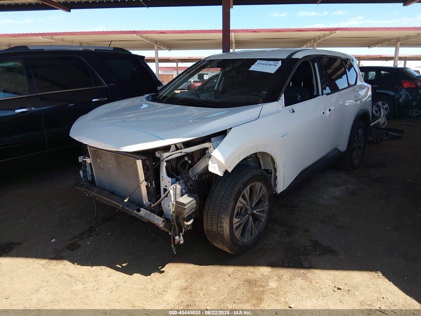 2021 Nissan Rogue VIN JN8AT3BB0MW229605 IAAI salvage auction — FRONT END, Salvage Title, sold $6,100 on 2026-07-28 (photo 2)