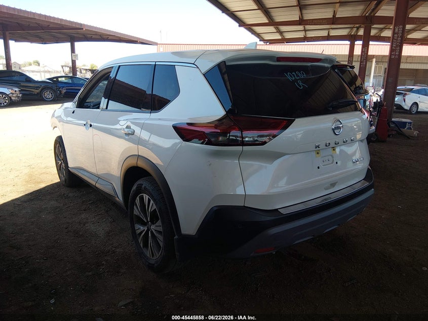 2021 Nissan Rogue VIN JN8AT3BB0MW229605 IAAI salvage auction — FRONT END, Salvage Title, sold $6,100 on 2026-07-28 (photo 3)