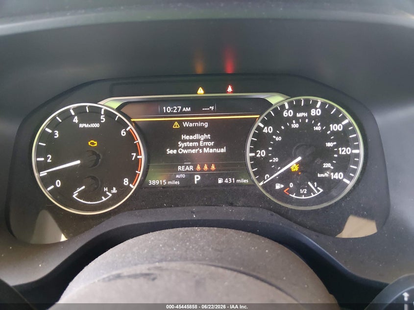 2021 Nissan Rogue VIN JN8AT3BB0MW229605 IAAI salvage auction — FRONT END, Salvage Title, sold $6,100 on 2026-07-28 (photo 7)