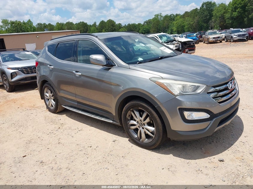 2013 Hyundai Santa fe VIN 5XYZU3LAXDG086645 IAAI salvage auction — FRONT END, Salvage (North Carolina), sold $75 on 2026-07-13 (photo 1)