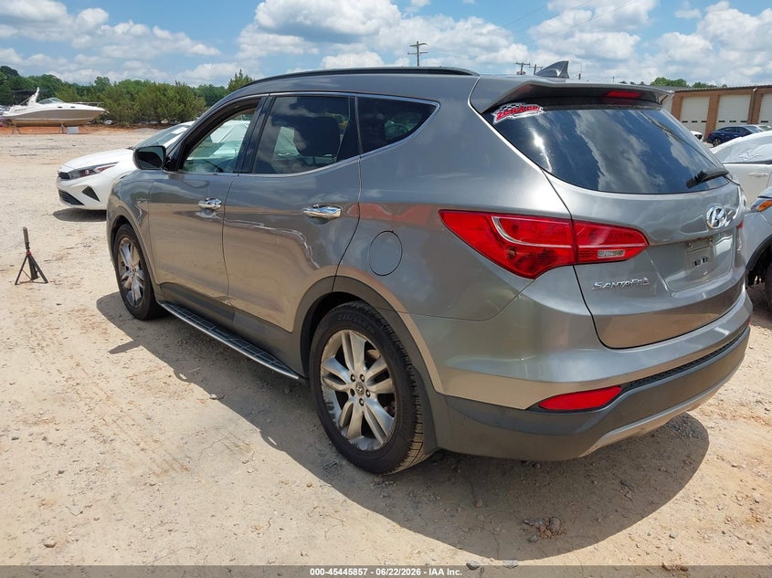 2013 Hyundai Santa fe VIN 5XYZU3LAXDG086645 IAAI salvage auction — FRONT END, Salvage (North Carolina), sold $75 on 2026-07-13 (photo 3)