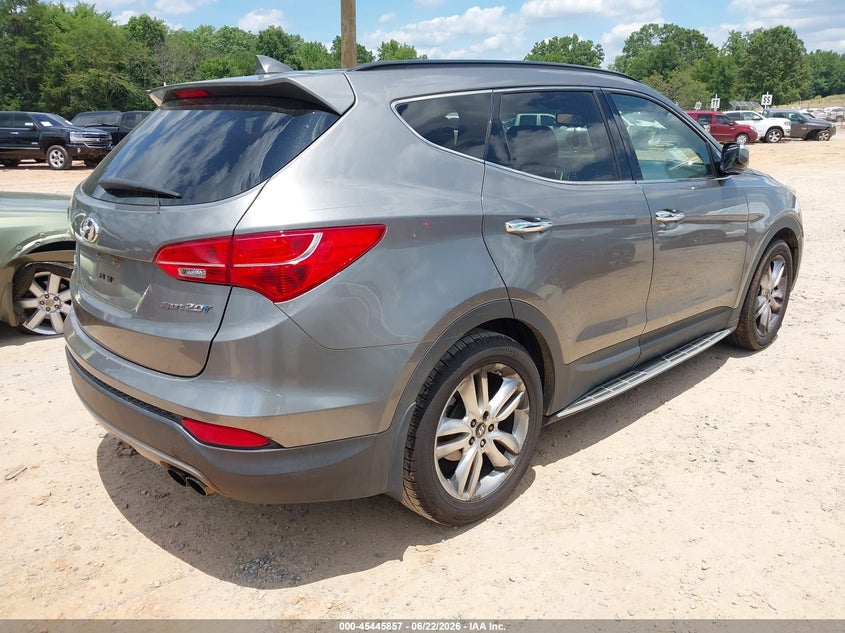 2013 Hyundai Santa fe VIN 5XYZU3LAXDG086645 IAAI salvage auction — FRONT END, Salvage (North Carolina), sold $75 on 2026-07-13 (photo 4)