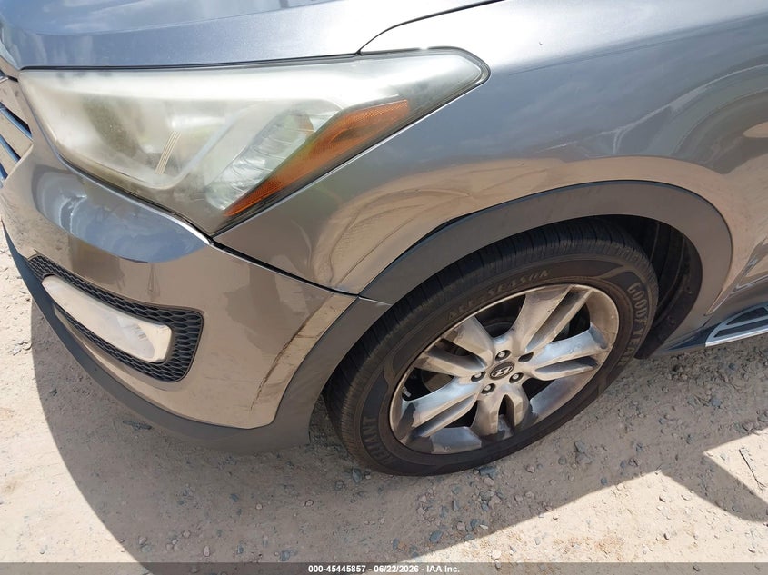 2013 Hyundai Santa fe VIN 5XYZU3LAXDG086645 IAAI salvage auction — FRONT END, Salvage (North Carolina), sold $75 on 2026-07-13 (photo 6)
